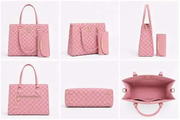 WhatsApp Image 2026-05-12 at 18.11.20jy Classic Checkered Damier 2-Piece Tote Bag Set