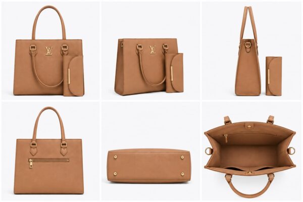 WhatsApp Image 2026-05-17 at 18.45.39 Classic Checkered Damier 2-Piece Tote Bag Set