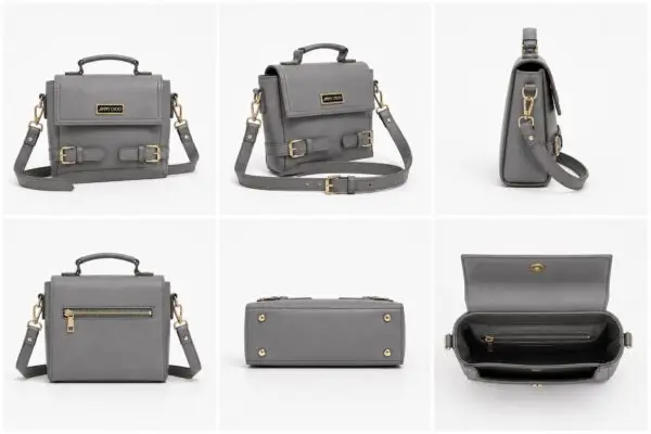 12 Jimmy Choo Vintage-Style Satchel Crossbody Bag