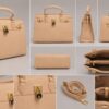 WhatsApp Image 2026-05-1 at 11.50.02 Structured Satchel Bag for Women – Textured Tote Handbag with Top Handle & Lock Detail