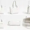 hand bag white hand bag