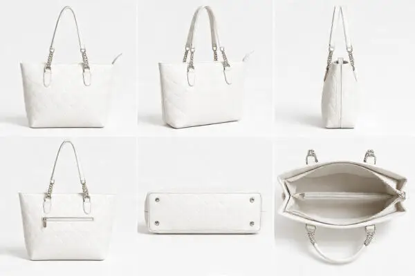 hand bag white hand bag