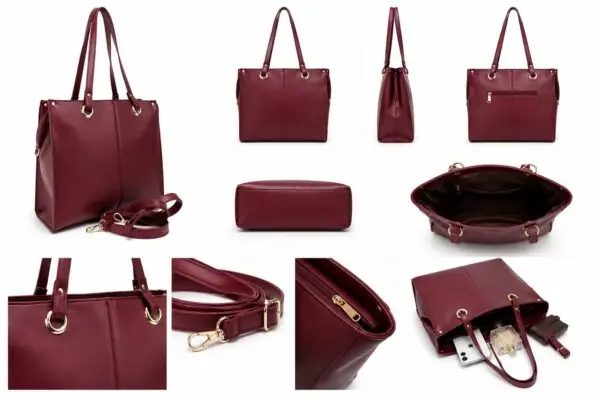 bag red wine bag