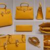 WhatsApp Image 2026-05-14 at 21.16.45 (1) Structured Satchel Bag for Women – Textured Tote Handbag with Top Handle & Lock Detail