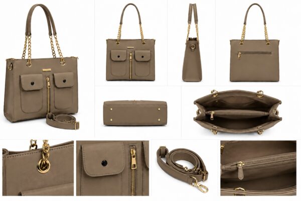 WhatsApp Image 2026-05-16 at 22.47.20 Ziffly "Doxo" Multi-Pocket Utility Tote