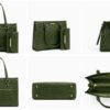 WhatsApp Image 2026-05-17 at 18.07.07 Elegant 2-Piece Crocodile Embossed Tote Bag & Matching Clutch Wallet Set