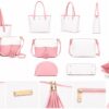 WhatsApp Image 2026-05-17 at 18.17.05 Ziffly "Giya" 3-Piece Premium Tote Set – White & Tan 16-Inch Large Handbag with Matching Crossbody and Pouch