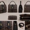 WhatsApp Image 2026-05-18 at 00.05.33 Designer-Inspired Monogram Handbag for Women – Structured Top Handle Satchel with Gold Hardware