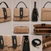 WhatsApp Image 2026-05-18 at 00.06.38 Designer-Inspired Monogram Handbag for Women – Structured Top Handle Satchel with Gold Hardware