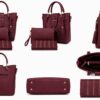 WhatsApp Image 2026-05-18 at 15.50.37 (1) Ziffly Zanwa 3 Piece Luxury Handbag Set – Elegant Grey Tote Bag for Women