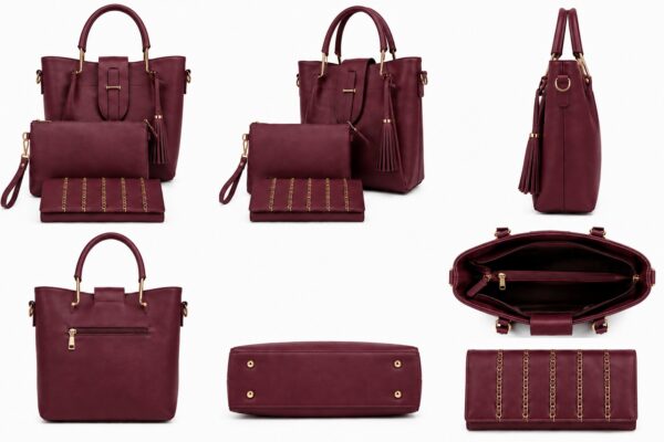 WhatsApp Image 2026-05-18 at 15.50.37 (1) Ziffly Zanwa 3 Piece Luxury Handbag Set – Elegant Grey Tote Bag for Women