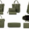 WhatsApp Image 2026-05-18 at 15.50.38 Ziffly Zanwa 3 Piece Luxury Handbag Set – Elegant Grey Tote Bag for Women