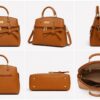 bow bag Ziffly "Belle" Bow-Accent Executive Satchel